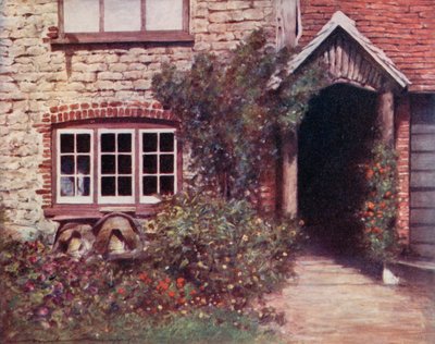 Un portico del Surrey da Mortimer Ludington Menpes